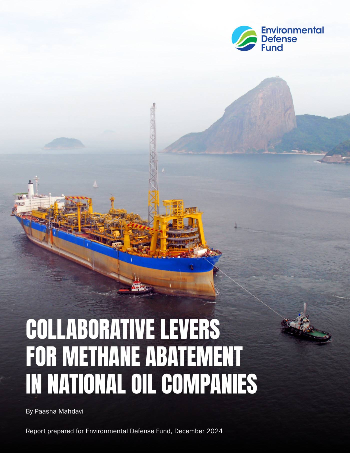 Report cover — Collaborative Levers for Methane Abatement in National Oil Companies